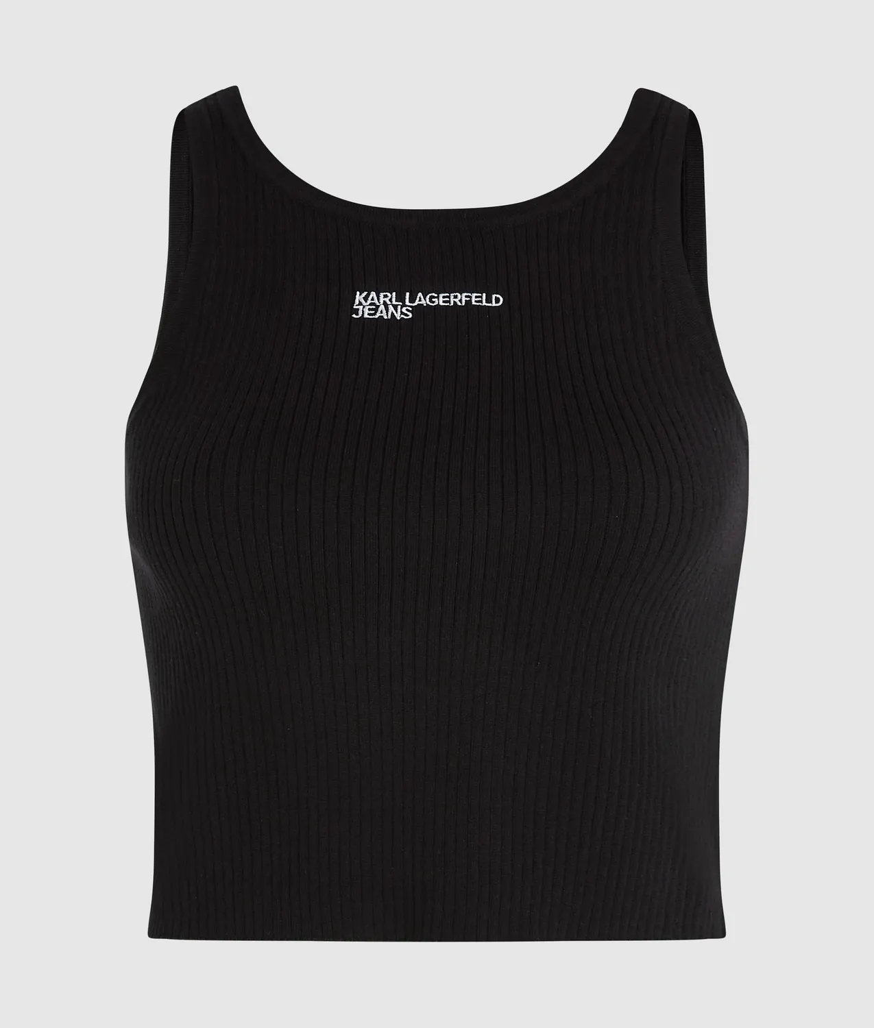 Karl Lagerfeld Jeans Tank Top Strick Logo Damen