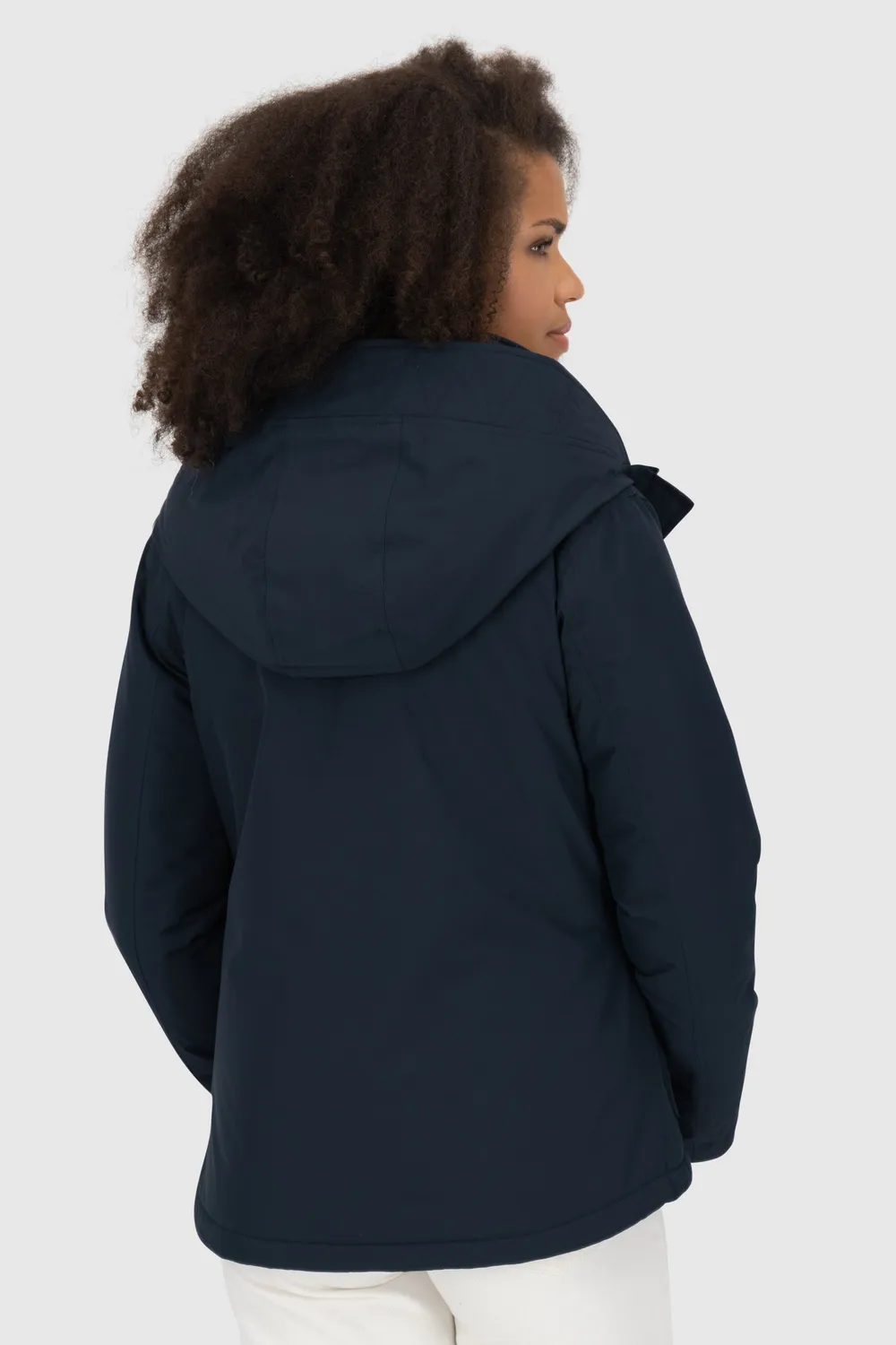 Alife & Kickin NaomiAK A Winterjacke Dunkelblau Teddyfutter