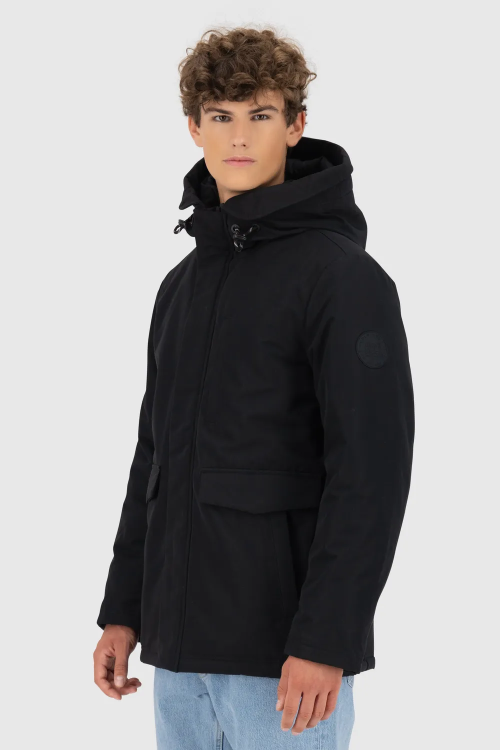 Alife & Kickin NilasAK A Winterjacke Herren Schwarz