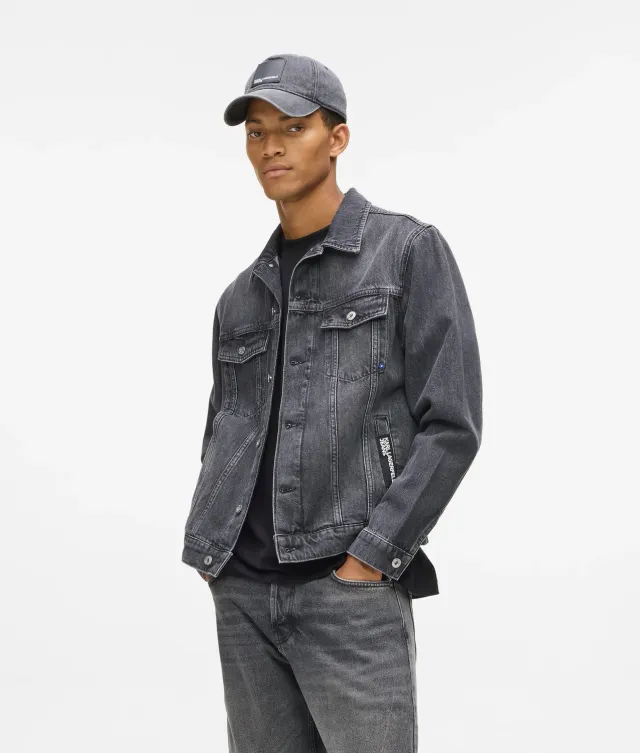 Karl Lagerfeld KL Jeans Regular-Fit Jeansjacke Denim
