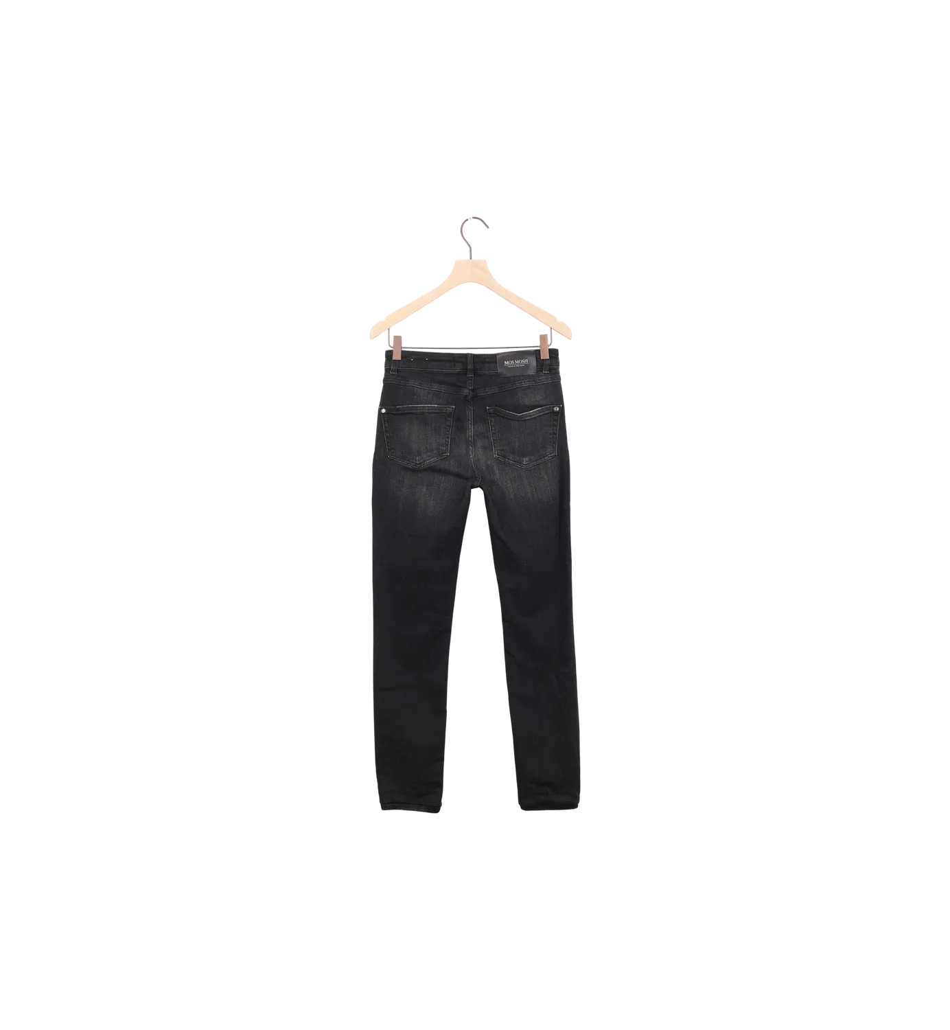 Mos Mosh MMBradford Brushed Jeans 25 Schwarz Stretch