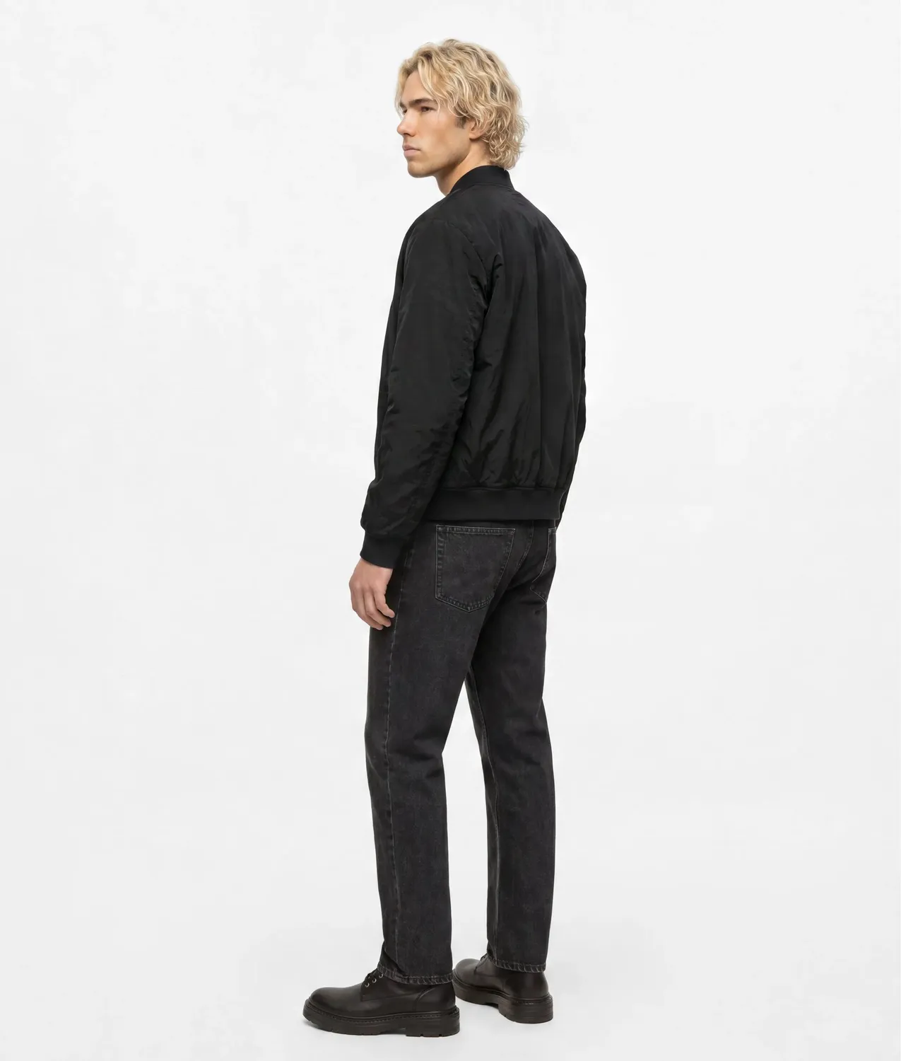 Karl Lagerfeld KL Jeans Tapered Jeans washed black Denim