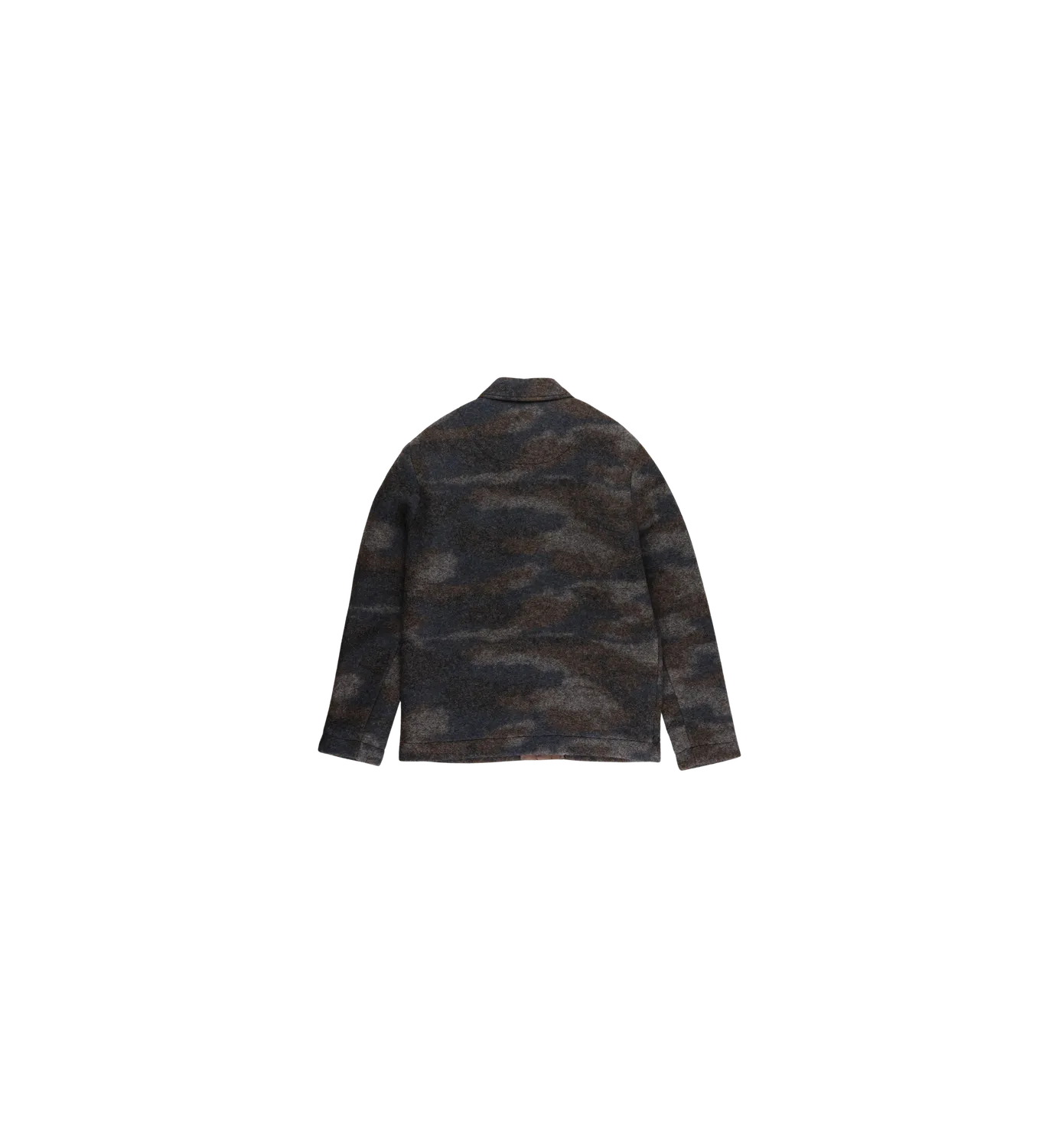 Mos Mosh Gallery Atlas Jacke 48 Grey Camo Wolle