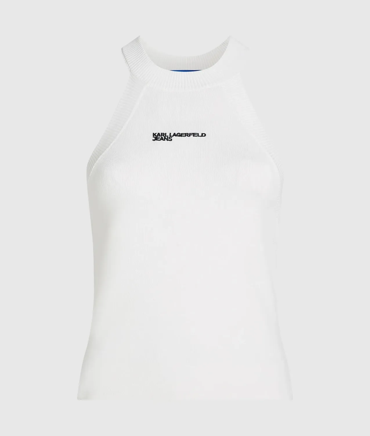 Karl Lagerfeld KL Jeans Racer Tank Top Strick Logo