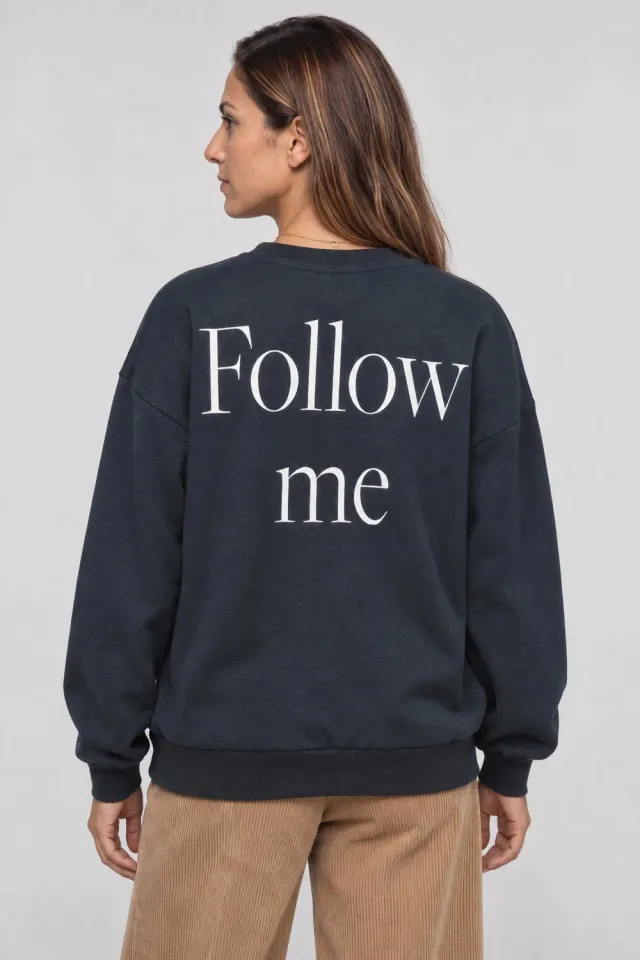 Alife & Kickin ElsaAK P Sweatshirt dunkelblau Follow me