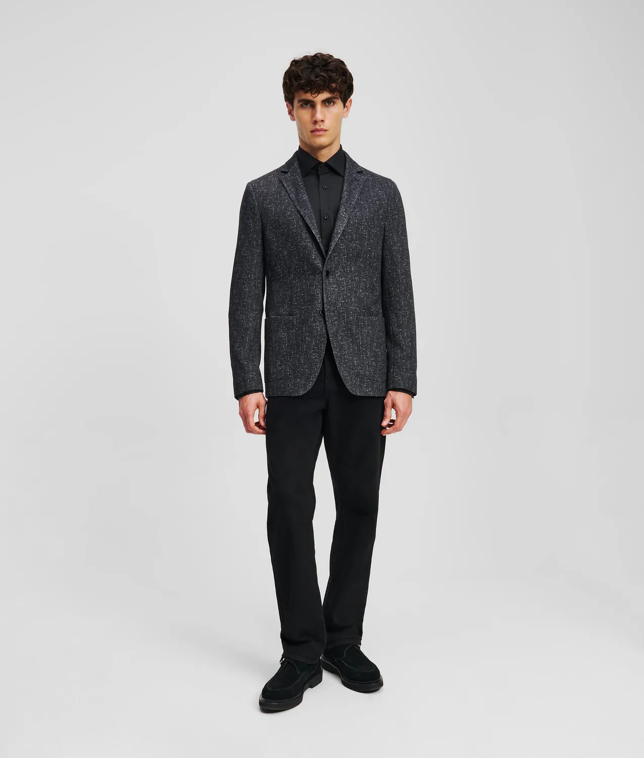 Karl Lagerfeld Tailored Sakko Herren 2-Knopf Baumwolle