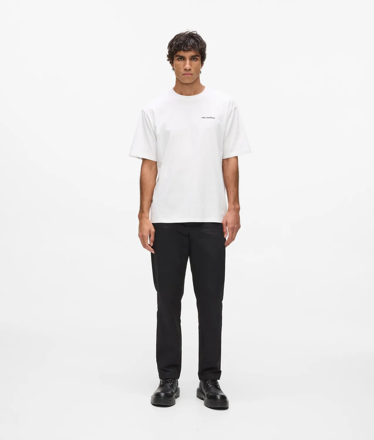 Karl Lagerfeld Rue St-Guillaume Relaxed T-Shirt Bio-Baumwolle