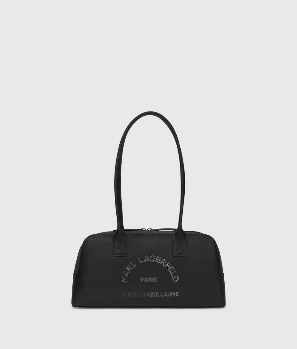 Karl Lagerfeld K/Daily Bowling Bag Leder Schwarz