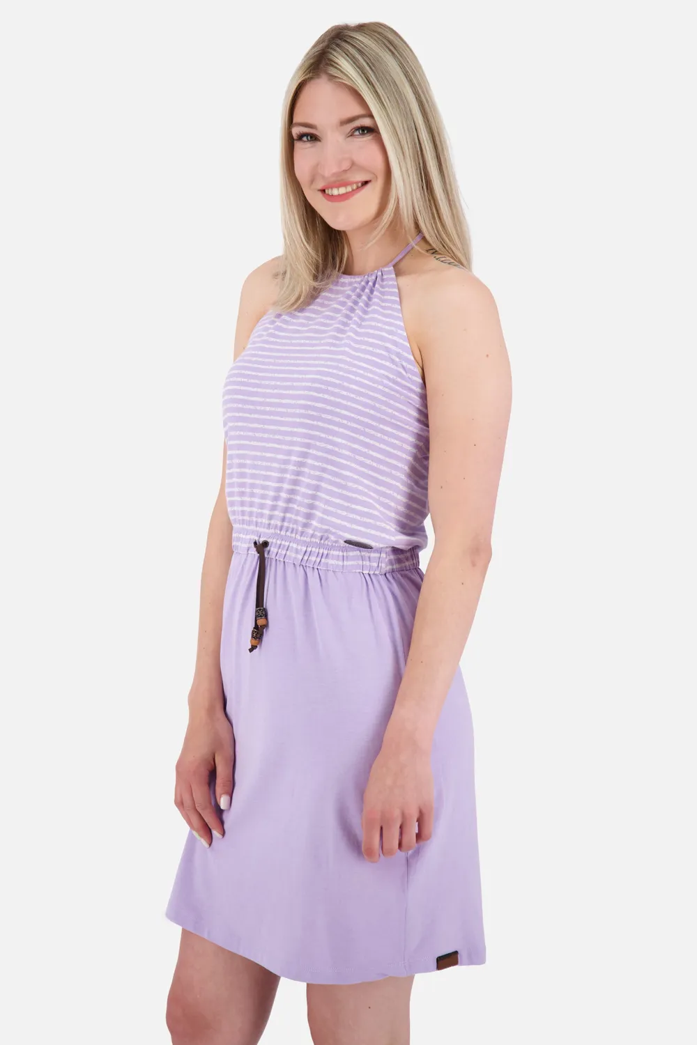 Alife & Kickin VerenaAK Z Kleid Violett Neckholder