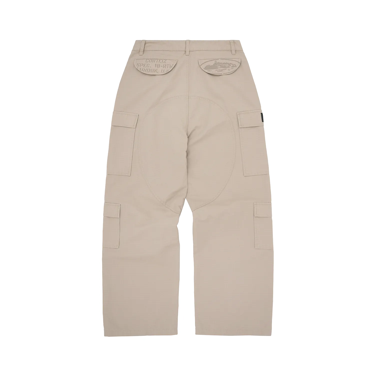 Corteiz Guerillaz Cargo Pant Cargohose Tan Ripstop