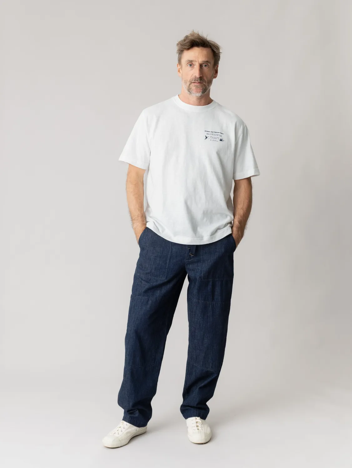 Mos Mosh MMG Studio Slub T-Shirt Print