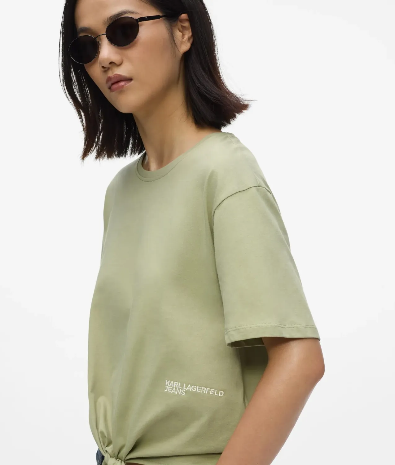 Karl Lagerfeld KL Jeans T-Shirt Bio-Baumwolle Regular-Fit