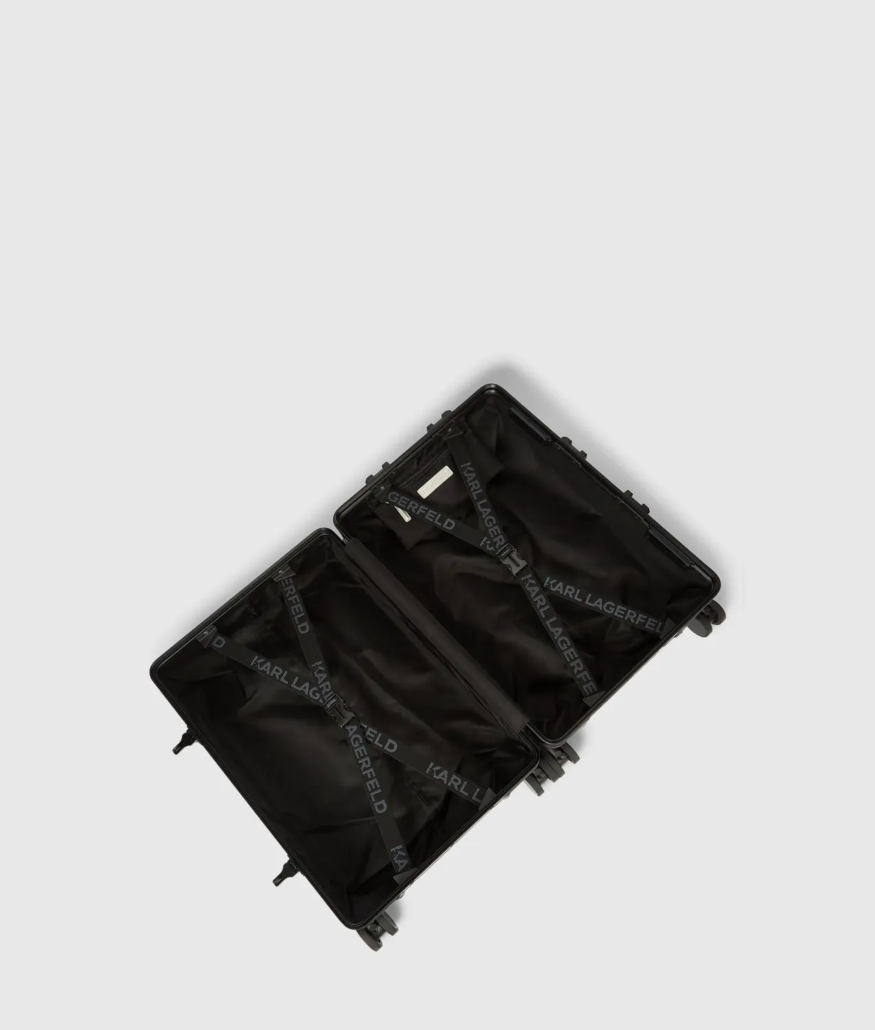 Karl Lagerfeld Maison de Karl Trolley Reisekoffer metallic