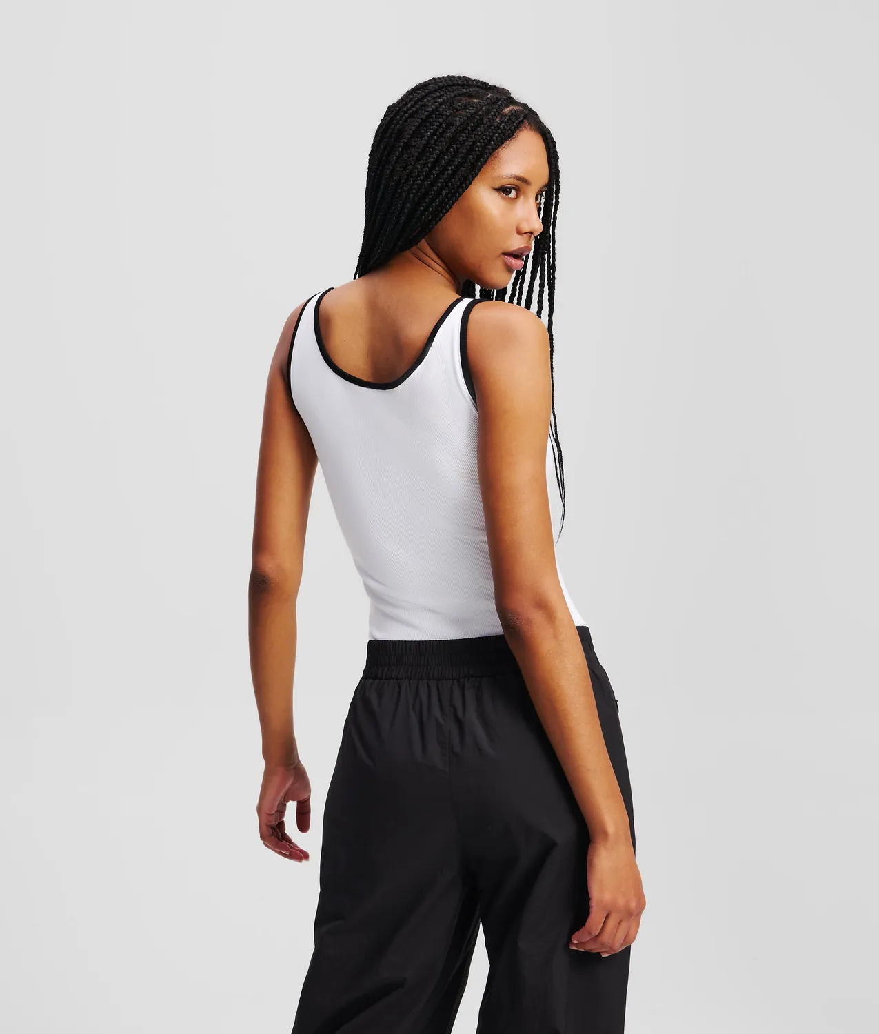 Karl Lagerfeld Jeans Ribbed Bodysuit Damen Gerippt