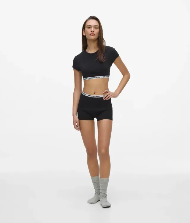 Karl Lagerfeld Logo Boxershorts Stretchbund