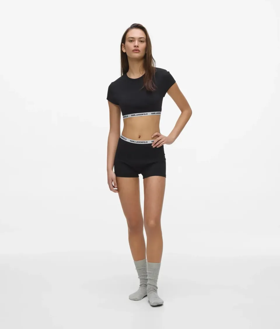 Karl Lagerfeld Logo Boxershorts Stretchbund