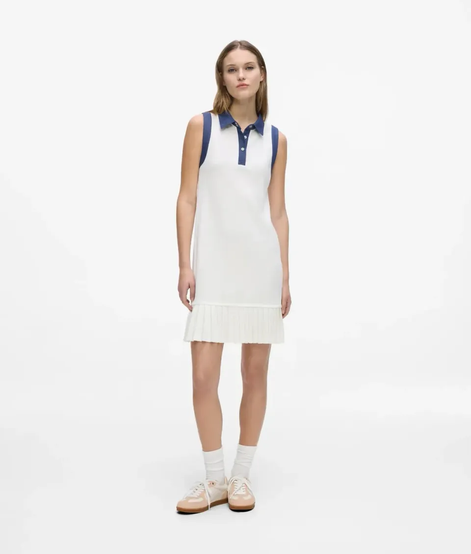 Karl Lagerfeld Ikon Knit Strickkleid Denim Damen