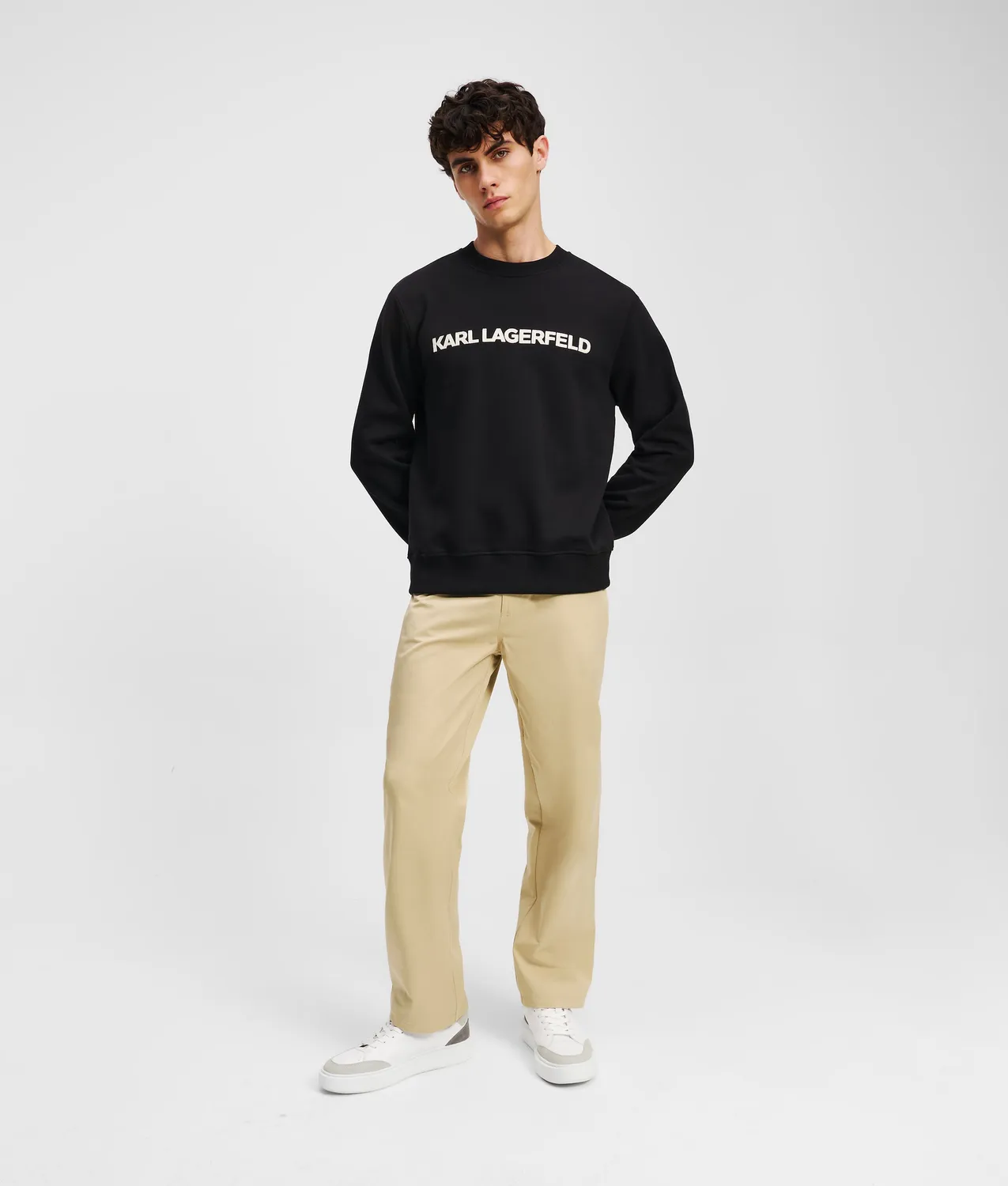 Karl Lagerfeld Logo Sweatshirt Crewneck Herren