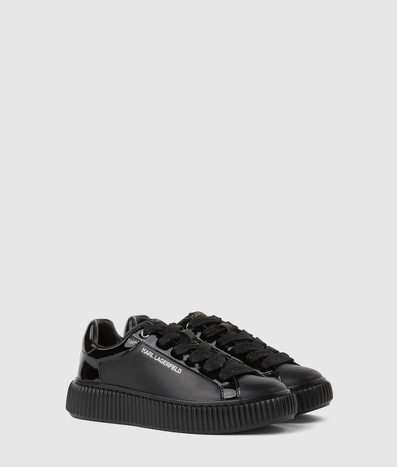 Karl Lagerfeld Kaprika Sneaker Damen Leder Schwarz