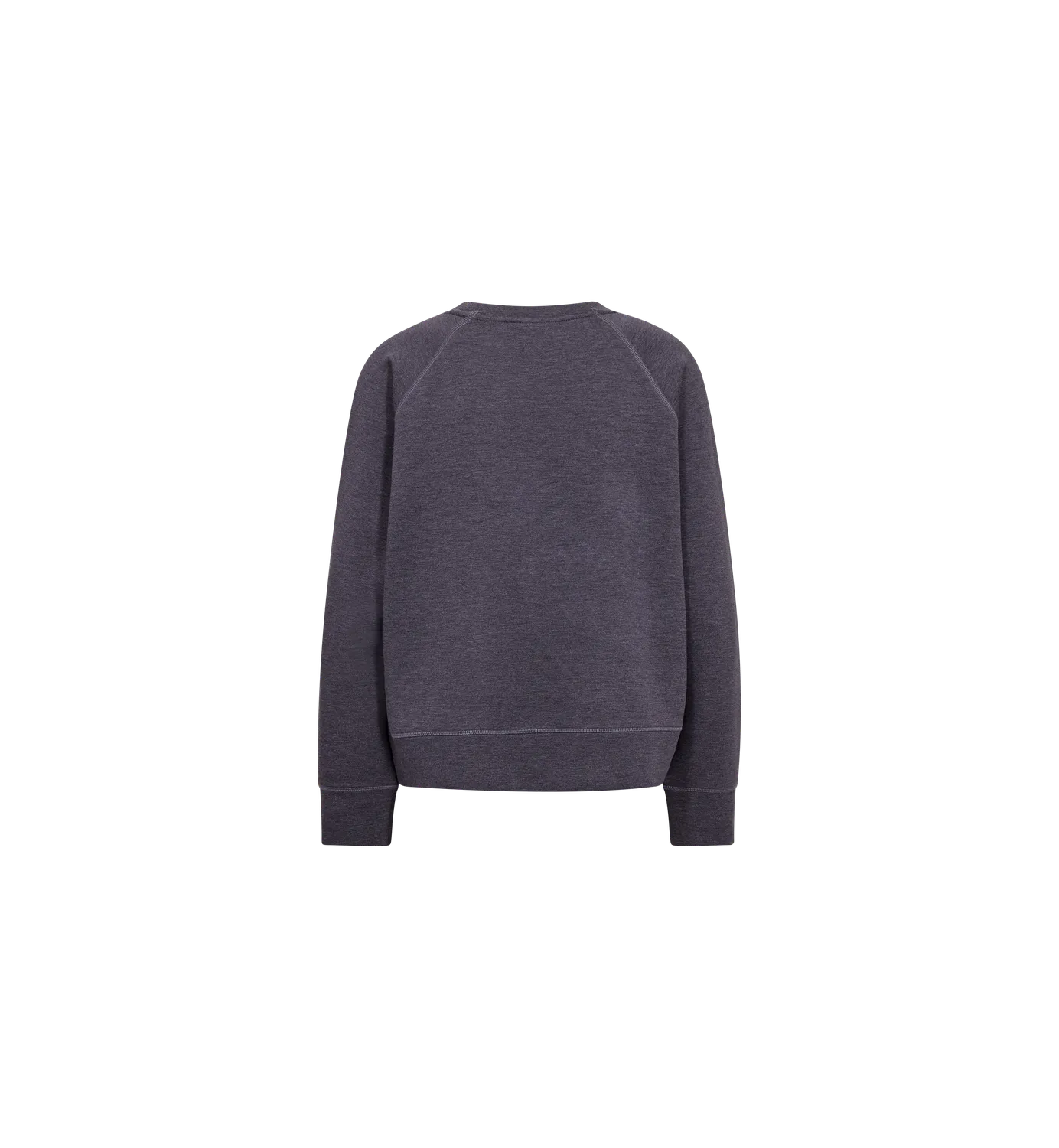 Mos Mosh MMAbello Mélange Sweatshirt Sweet Grape Relaxed