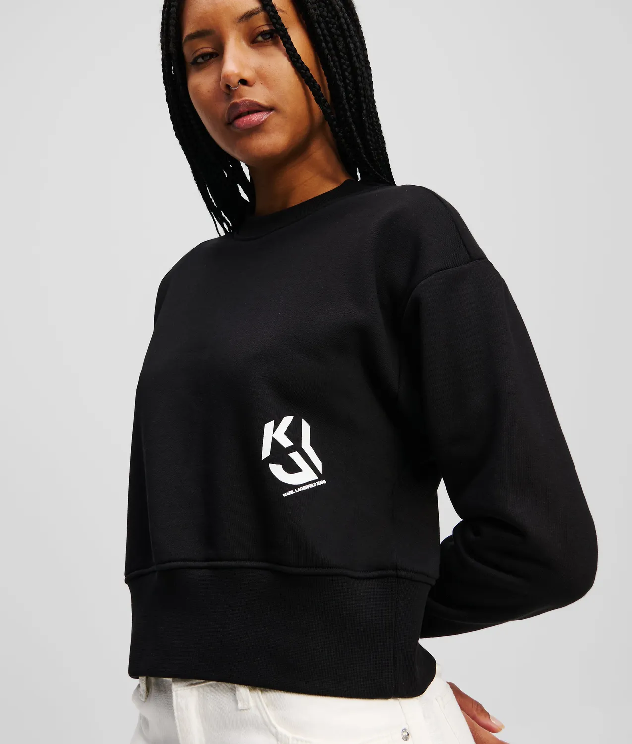 Karl Lagerfeld Jeans Monogram Sweatshirt unisex