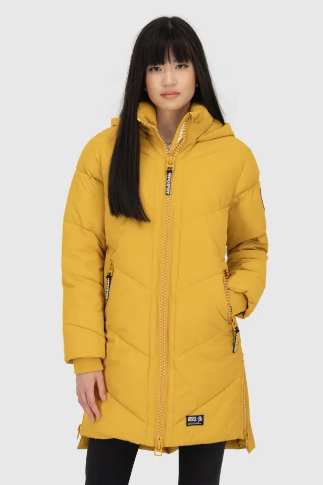 Alife & Kickin LunaAK A Coat Steppmantel Gelb warm