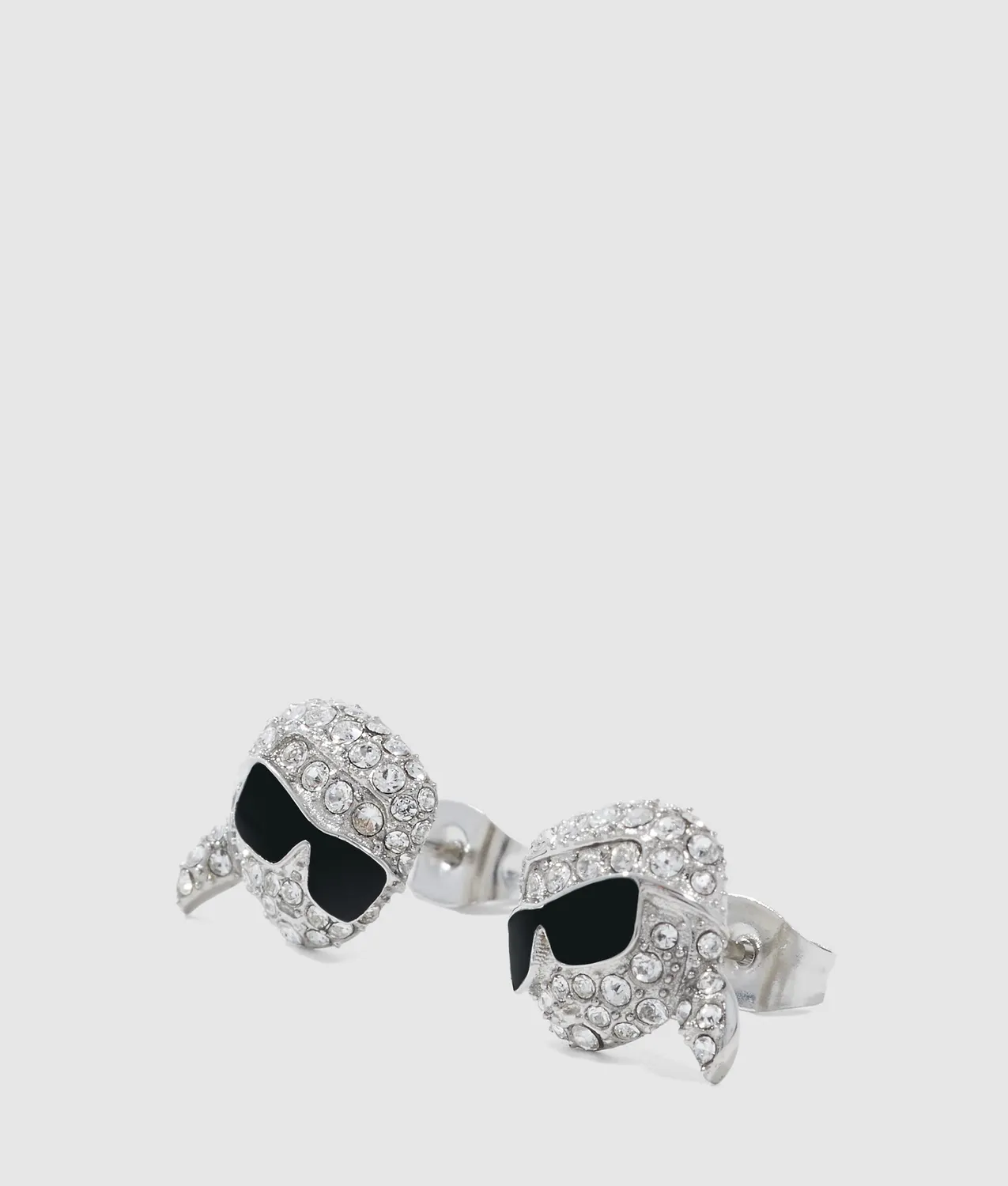 Karl Lagerfeld Ikon Karl Ohrstecker Pavé Kristall