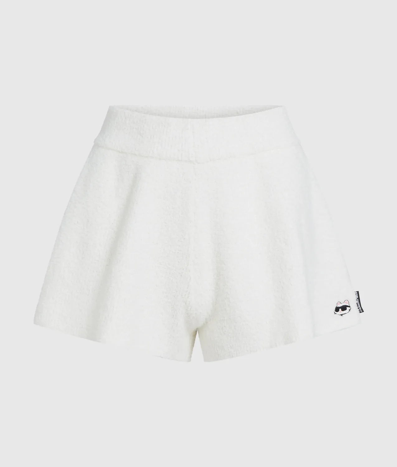 Karl Lagerfeld Ikon Choupette Fluffy Loungewear Shorts Plüsch