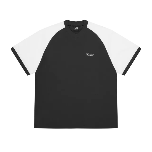 Corteiz Americana Raglan Longsleeve Schwarz
