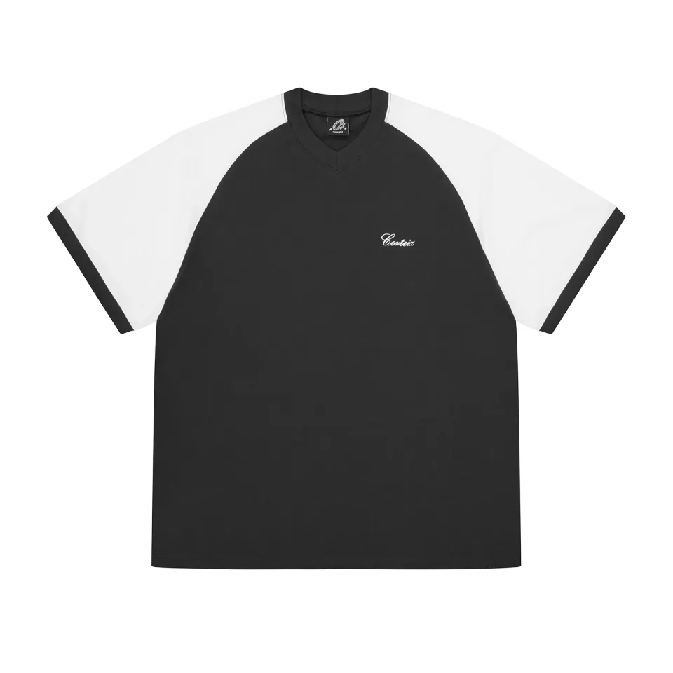 Corteiz Americana Raglan Longsleeve Schwarz