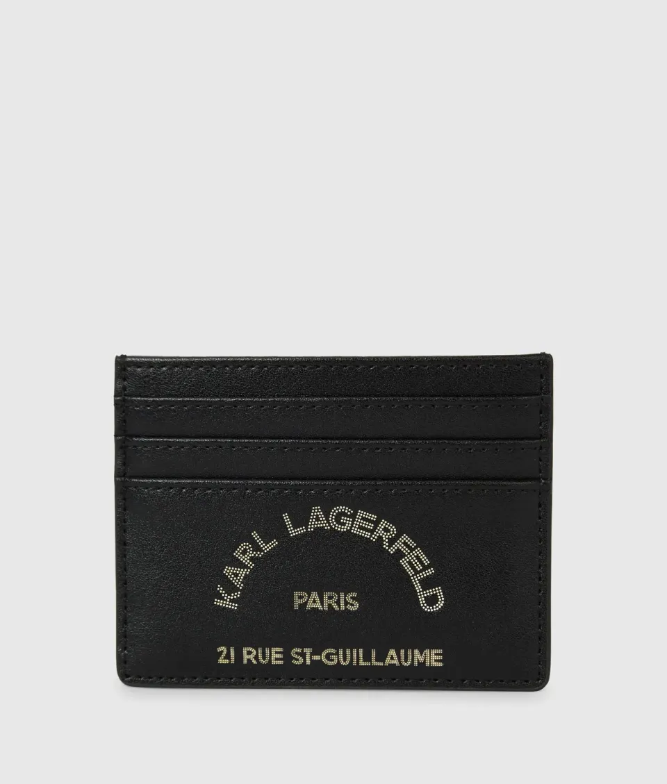 Karl Lagerfeld K/Daily Kartenetui One Size Leder Schwarz