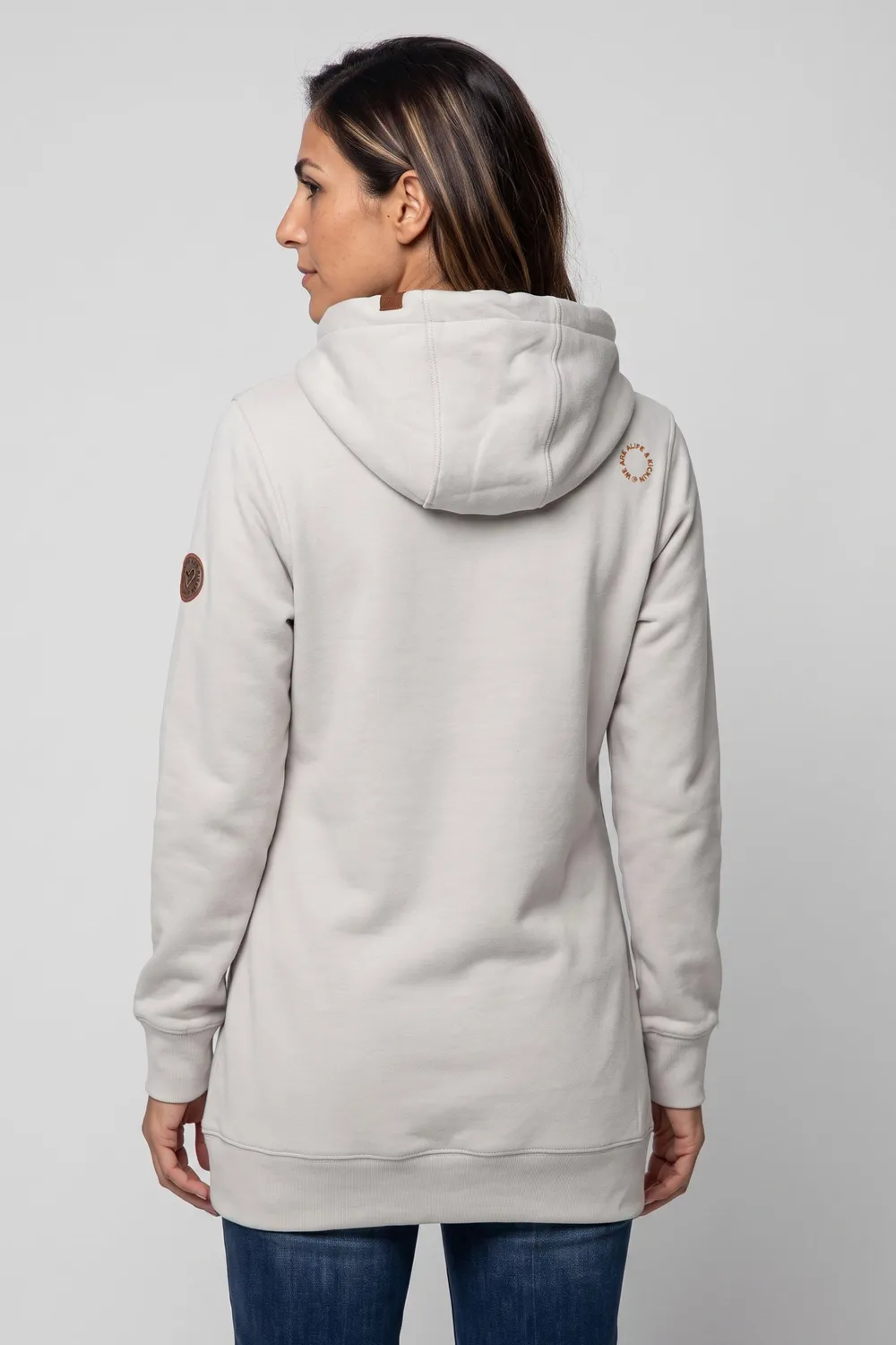 Alife & Kickin AlvaAK A Hoodie grau Kapuze Damen