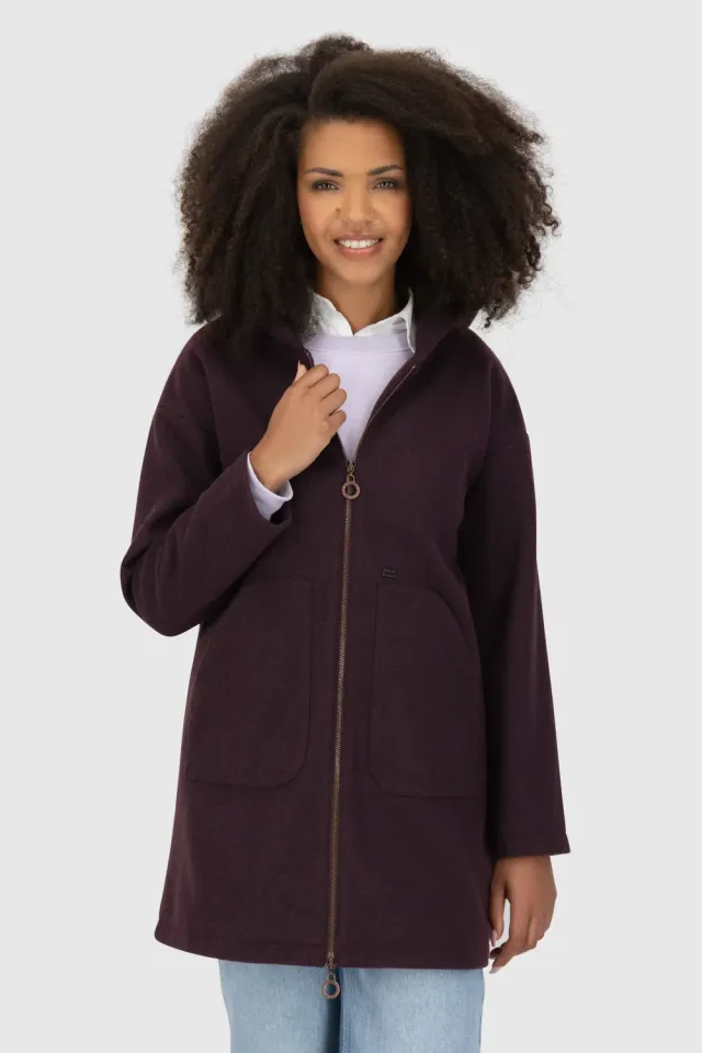 Alife & Kickin LilithAK J Steppmantel Violett Winter