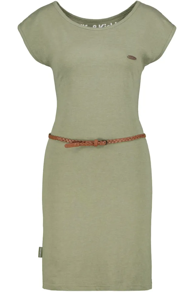 Alife & Kickin ElliAK Dress Grün Damen Jersey
