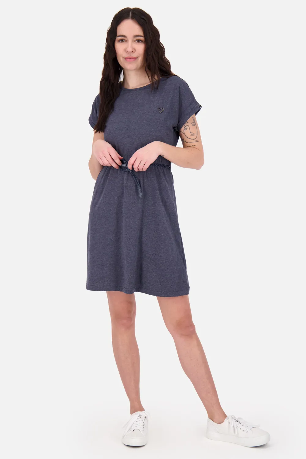 Alife & Kickin NoraAK A Shirtkleid Dunkelblau