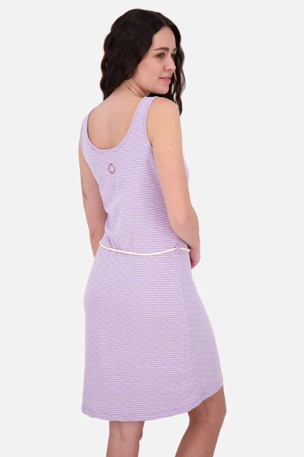 Alife & Kickin JenniferAK Z Kleid Violett gestreift Tanktop