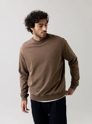 Mos Mosh MMGFrench Faded Sweatshirt Faded-Out Regular-Fit