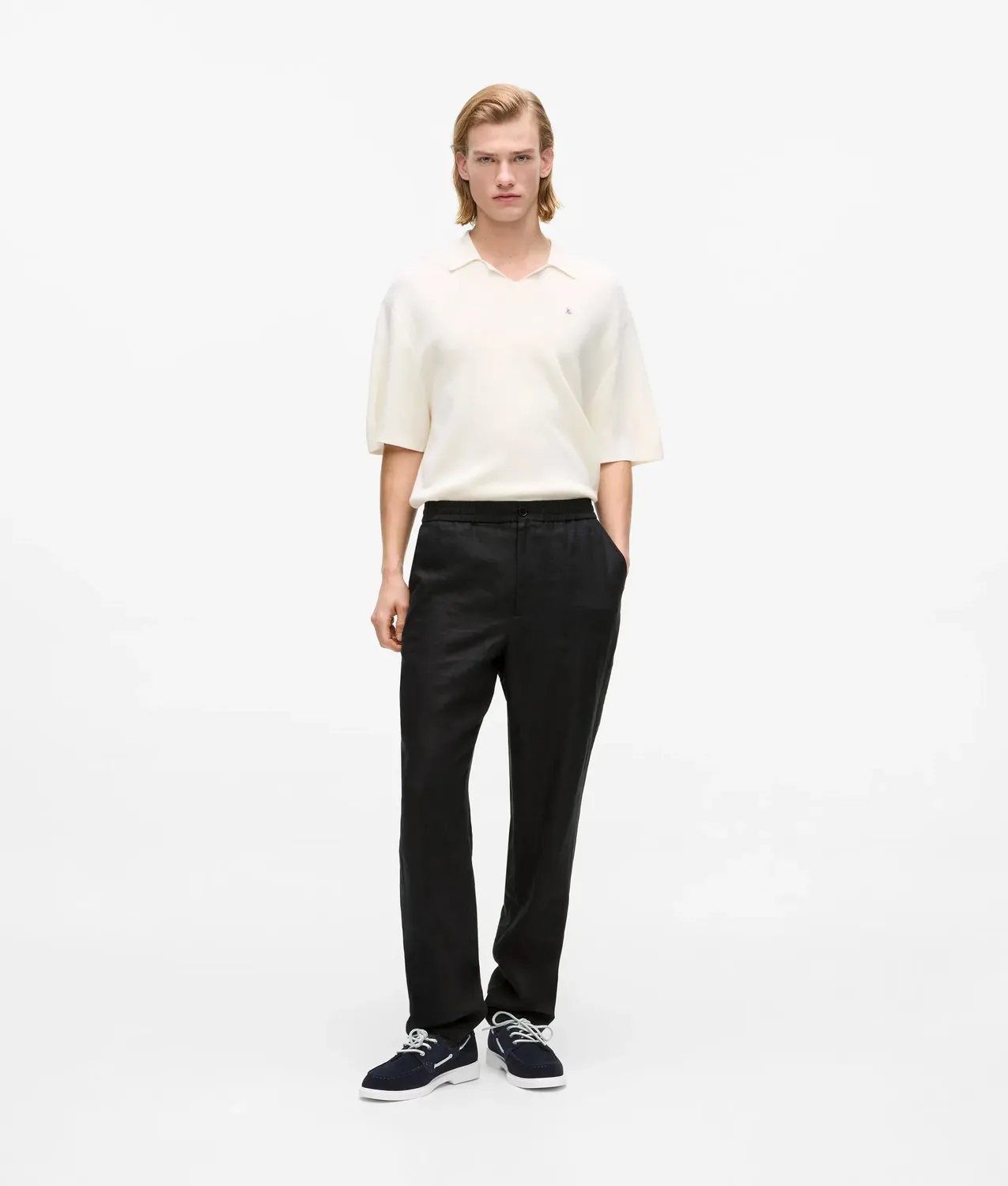 Karl Lagerfeld Lightweight Leinen Hose Linen XS