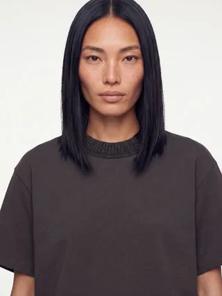 Mos Mosh MMHAim Perfect T-Shirt 3/4-Arm Loose Baumwolle