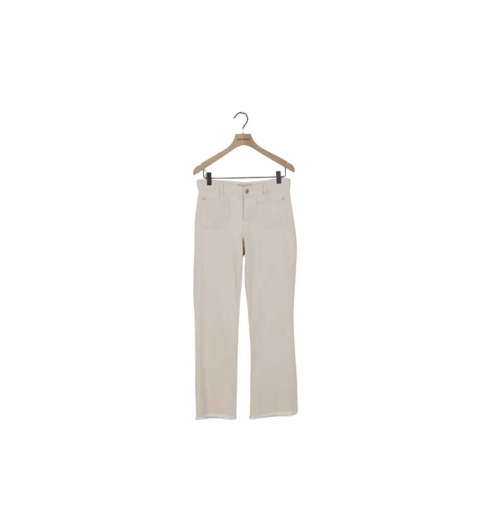 Mos Mosh MMAshley Blossom Jeans 26 Clay Flare