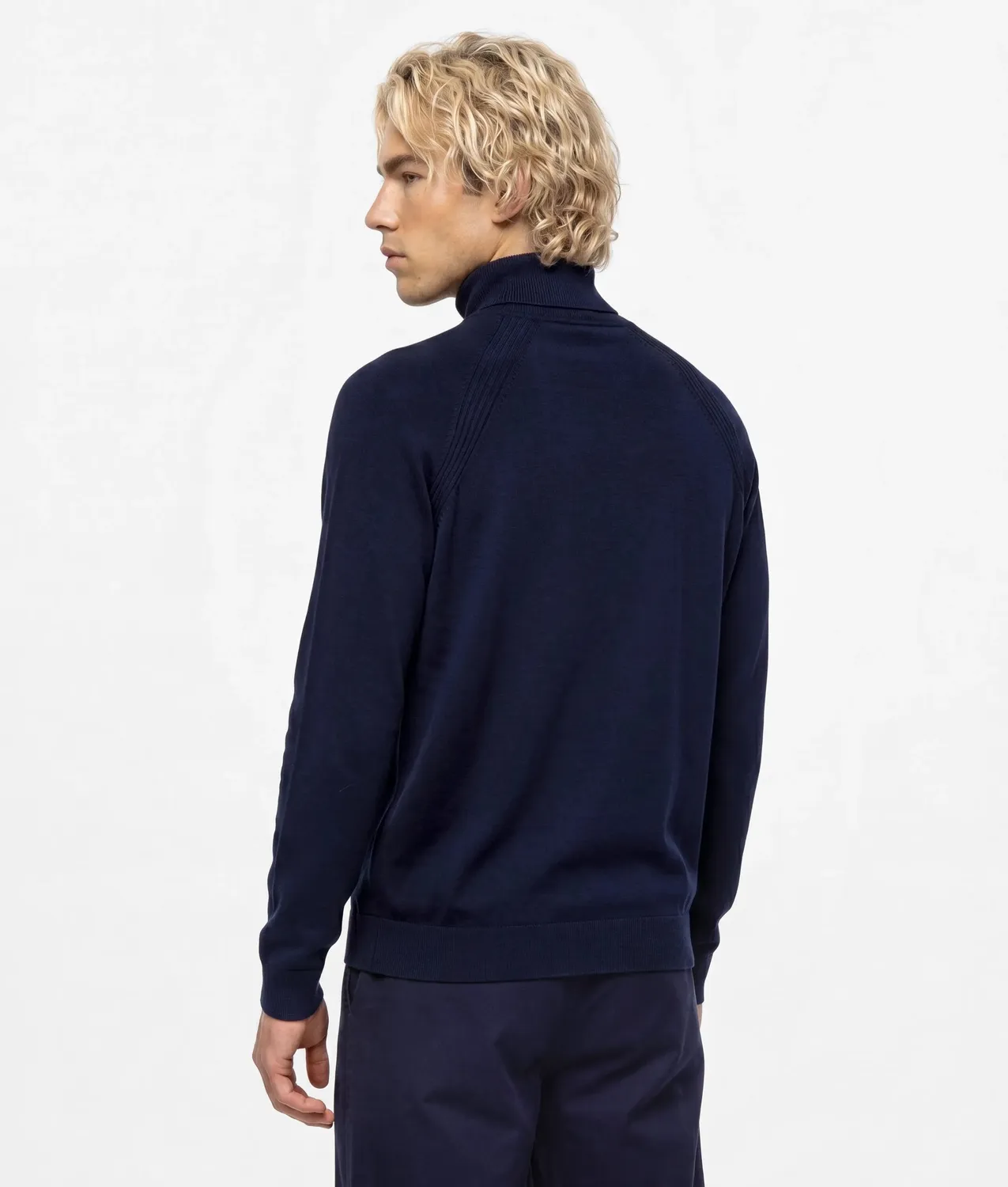 Karl Lagerfeld KL Jeans Rollkragenpullover Strick Leicht