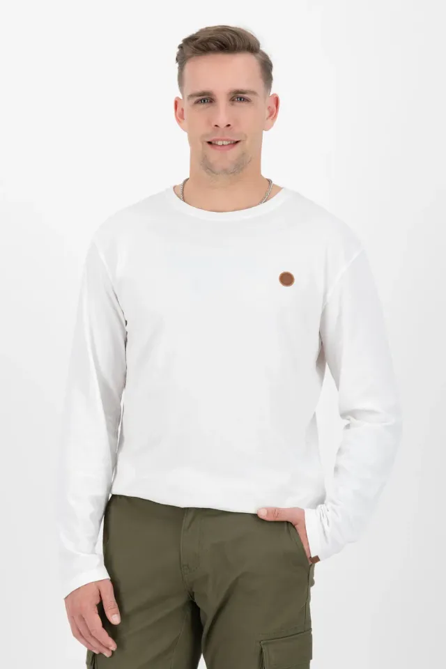 Alife & Kickin AlexAK A Longsleeve Weiß Herren Jersey