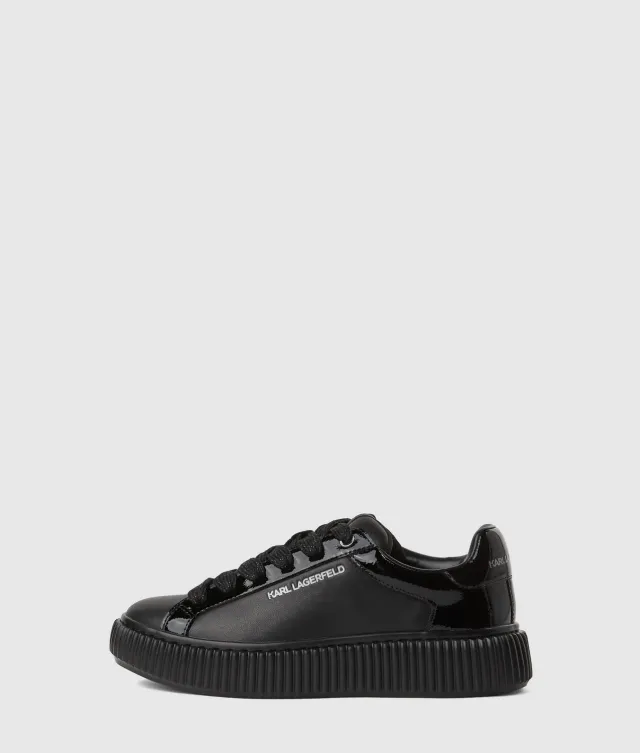 Karl Lagerfeld Kaprika Sneaker Damen Leder Schwarz
