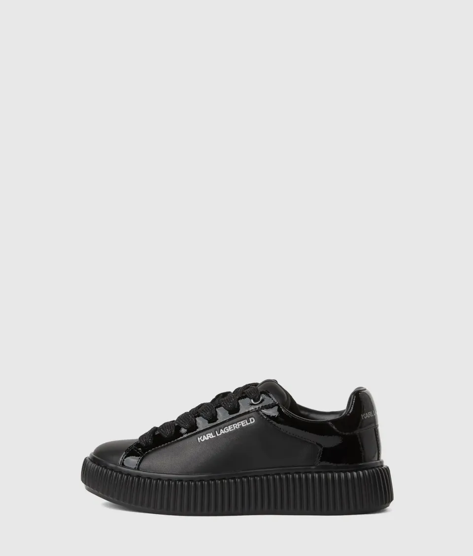 Karl Lagerfeld Kaprika Sneaker Damen Leder Schwarz