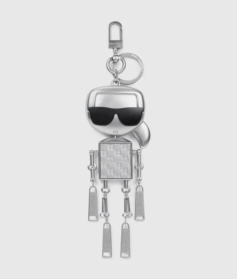 Karl Lagerfeld Ikon Robot Schlüsselanhänger Zinklegierung