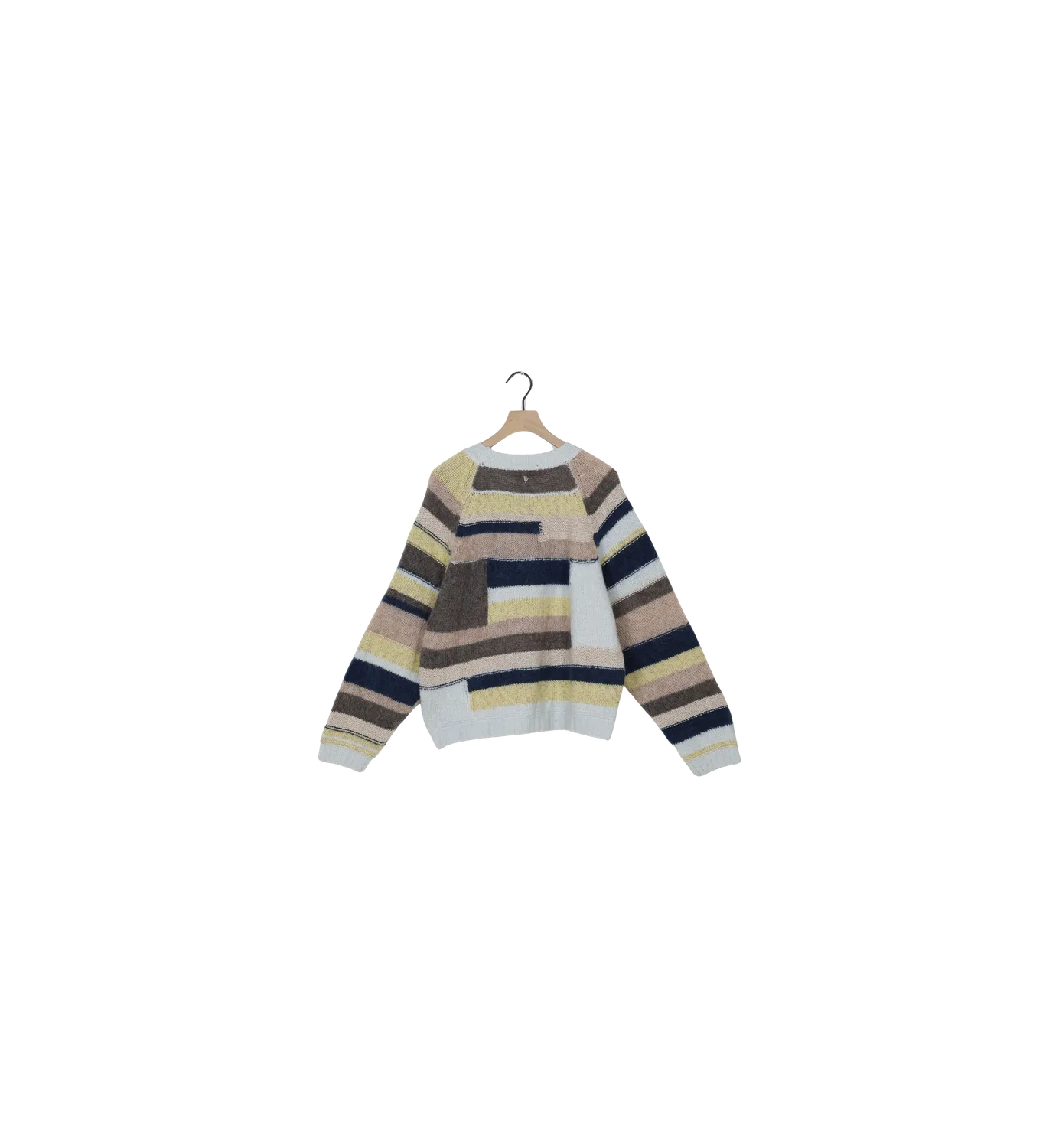 Mos Mosh MMDaya Patch Strickpullover L Skyway Oversize