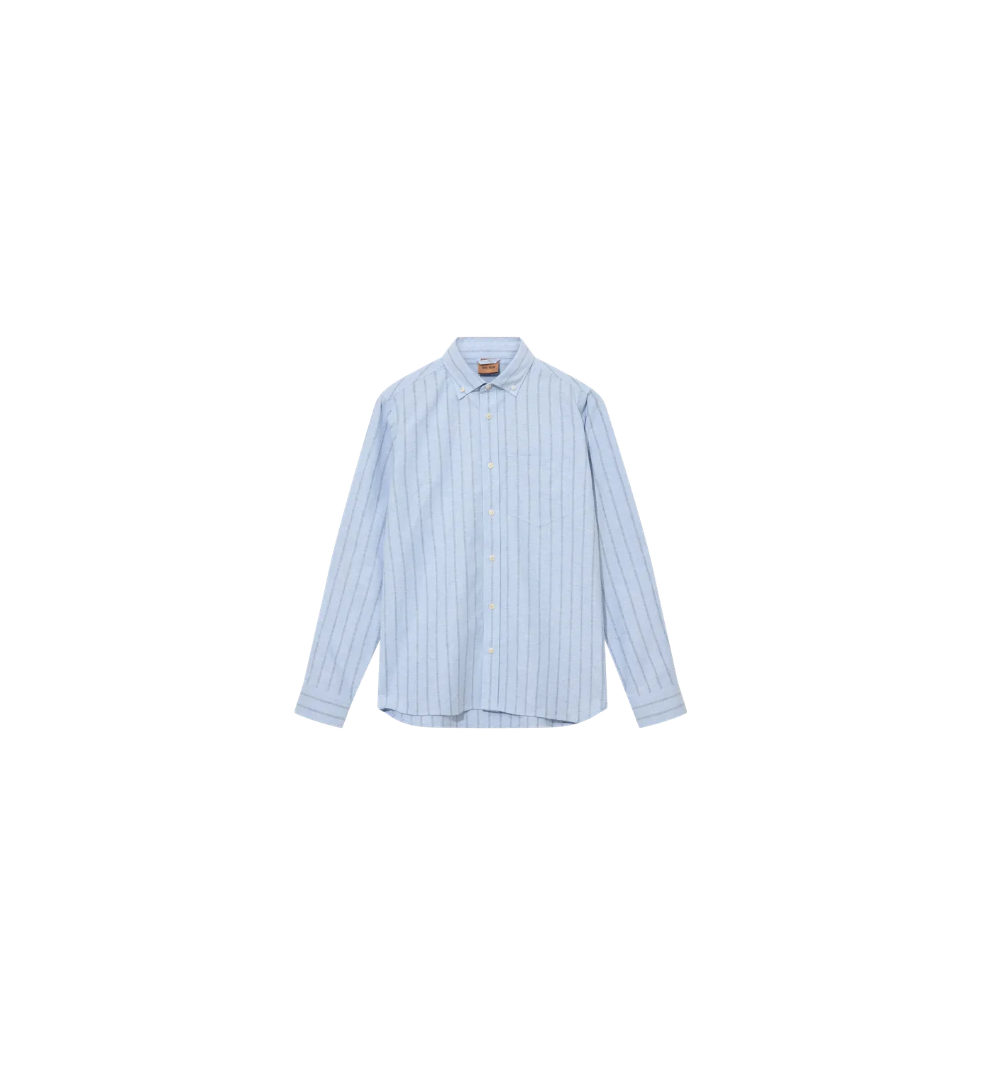 Mos Mosh Marco Brush Hemd hellblau Regular