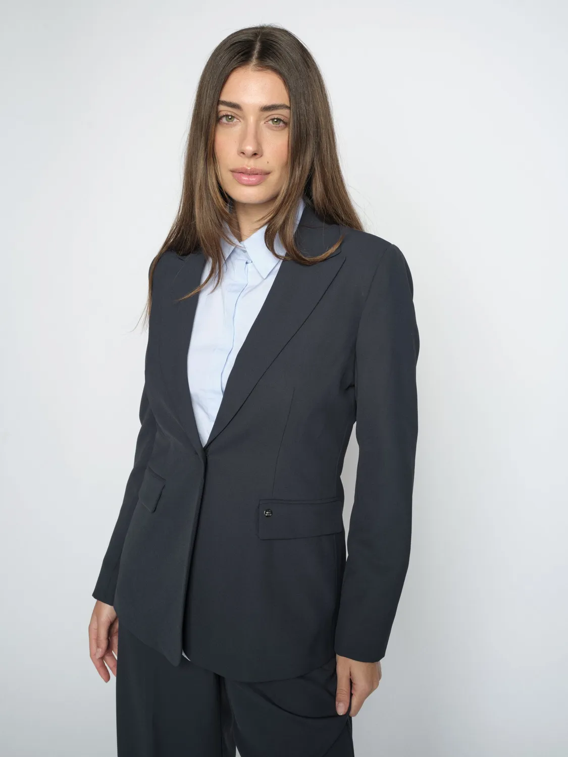 Mos Mosh MMLeonora Miley Blazer Salute Navy tailliert