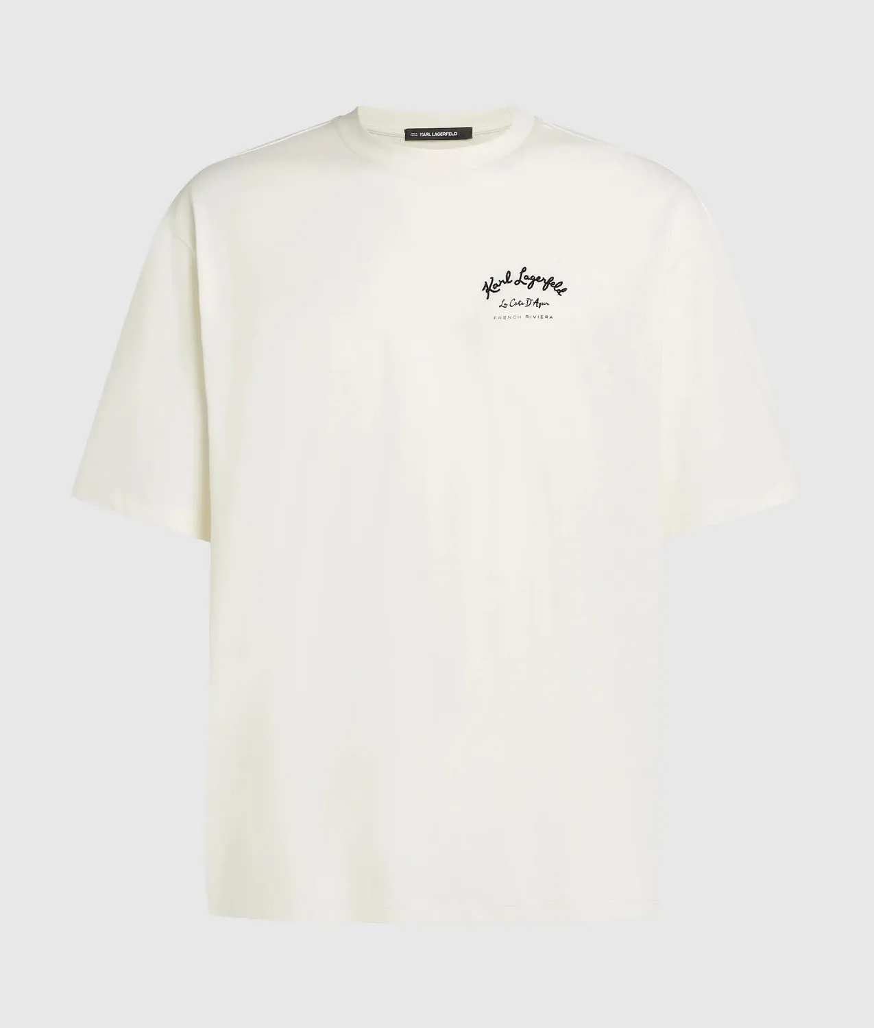 Karl Lagerfeld Côte D'Azur T-Shirt Bio-Baumwolle