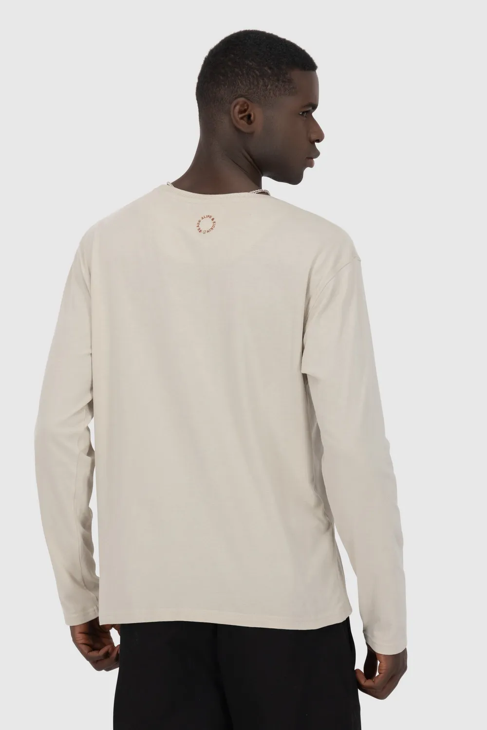 Alife & Kickin AlexAK A Longsleeve Herren Beige leger